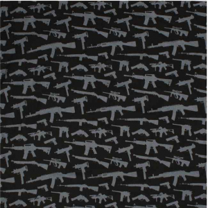 Бандана Rothco Gun Pattern Black