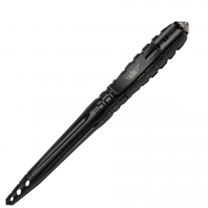 Ручка тактическая UZI Tactical Defender Pen w/Glassbreaker Striking Point #12 Black