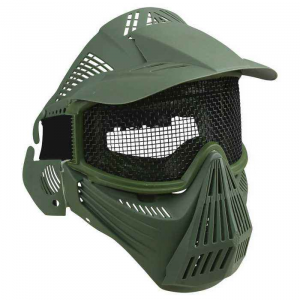 Маска защитная Kombat UK Full Face Mesh Mask - Olive Green