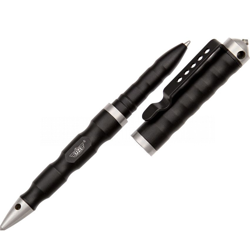 Ручка тактическая UZI Tactical Pen w/Glassbreaker #7 Black