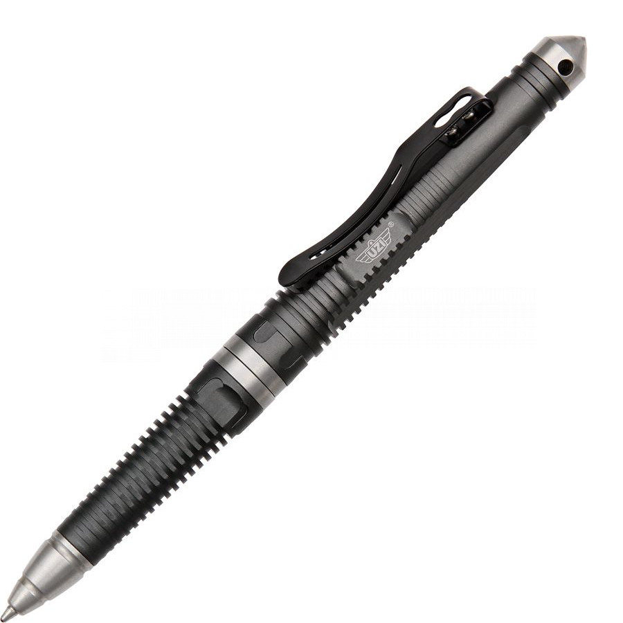 Ручка тактическая UZI Tactical Pen w/Glassbreaker #8 Gunmetal