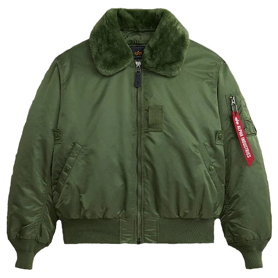 Куртка летная Alpha Industries B-15 Sage Green