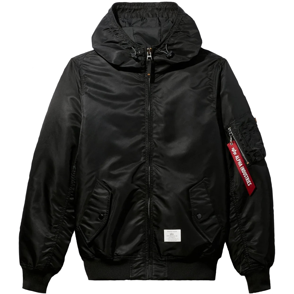 Куртка бомбер Alpha Industries L-2B Hooded Gen II Bomber Jacket Black