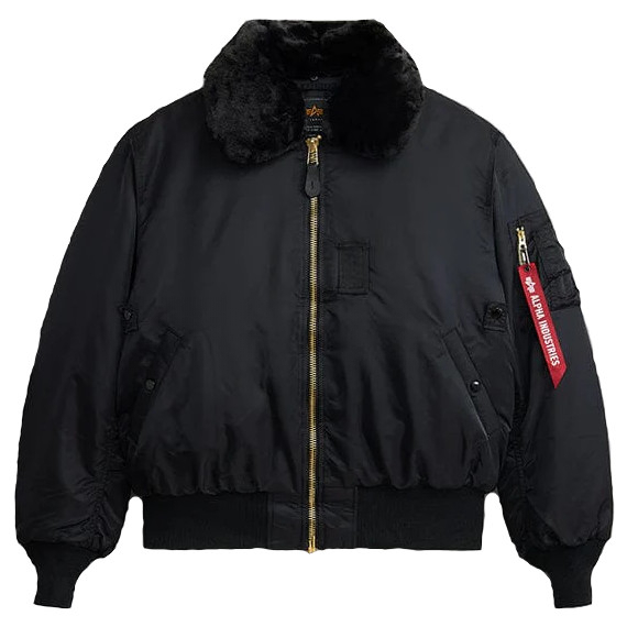 Куртка летная Alpha Industries B-15 Black