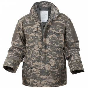 Куртка UF Rothco Camo M-65 Field Jacket ACU Digital с подстёжкой