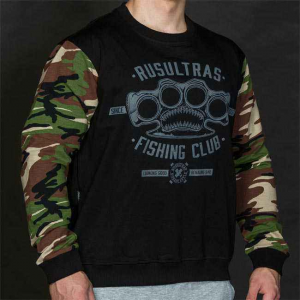 Футболка с длинным рукавом Rusultras "HammerHead" Camo