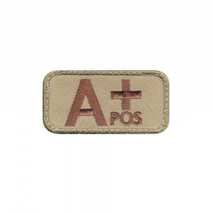 Нашивка Rothco "A Positive Blood Type" Morale Patch