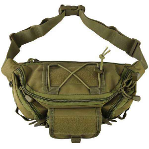 Сумка поясная тактическая Kombat UK Tactical Waist Bag - Coyote