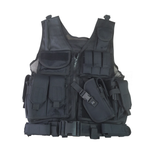 Жилет разгрузочный Kombat UK Cross Draw Tactical Vest - Black