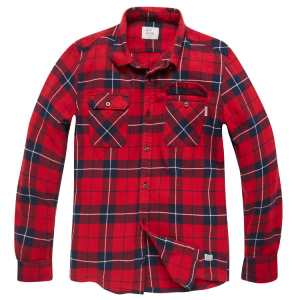 Рубашка фланелевая Vintage Industries Sem Flannel Shirt Red
