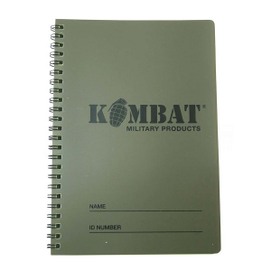 Блокнот тактический Kombat UK A4 Waterproof Notebook 21x28