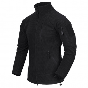 Толстовка флисовая Helikon-Tex Alpha Tactical Grid Fleece Black
