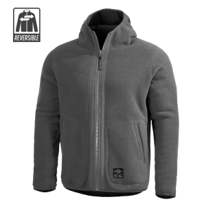 Толстовка двусторонняя Pentagon Ianos Sherpa 2-in-1 Fleece Jacket K09057 - Black/Wolf Grey