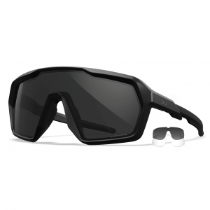 Баллистические очки Wiley X CITADEL CAPTIVATE&trade; Grey and Clear Lens Black Frame CHCTD01