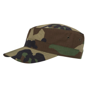 Кепка полевая Helikon-Tex Combat Cap PolyCotton Ripstop - US Woodland