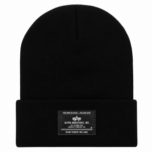 Шапка Alpha Industries Essential Beanie Black