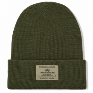 Шапка Alpha Industries Essential Beanie Olive