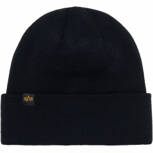 Шапка Alpha Industries Essential Short Cuff Beanie - Black