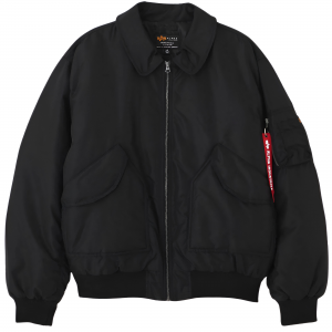 Куртка бомбер Alpha Industries CWU 45/P Oxford Bomber Jacket Черный