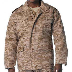 Куртка UF ROTHCO М-65 Digital Desert с подстёжкой