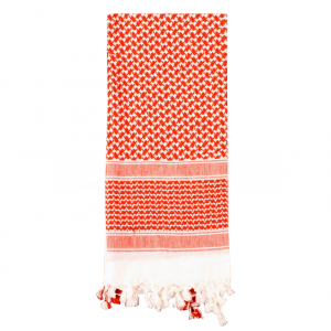 Шарф тактический Rothco Shemagh Tactical Desert Scarf Red/White