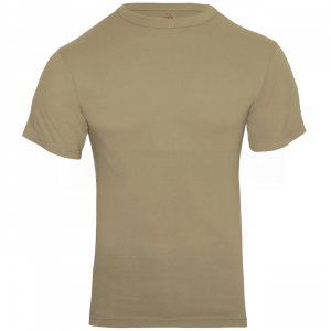 Футболка армейская Rothco Military T-Shirt Khaki