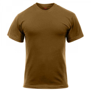 Футболка армейская Rothco Military T-Shirt Brown Coyote