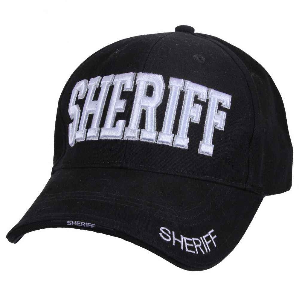 Бейсболка Rothco Deluxe "SHERIFF" Profile Cap