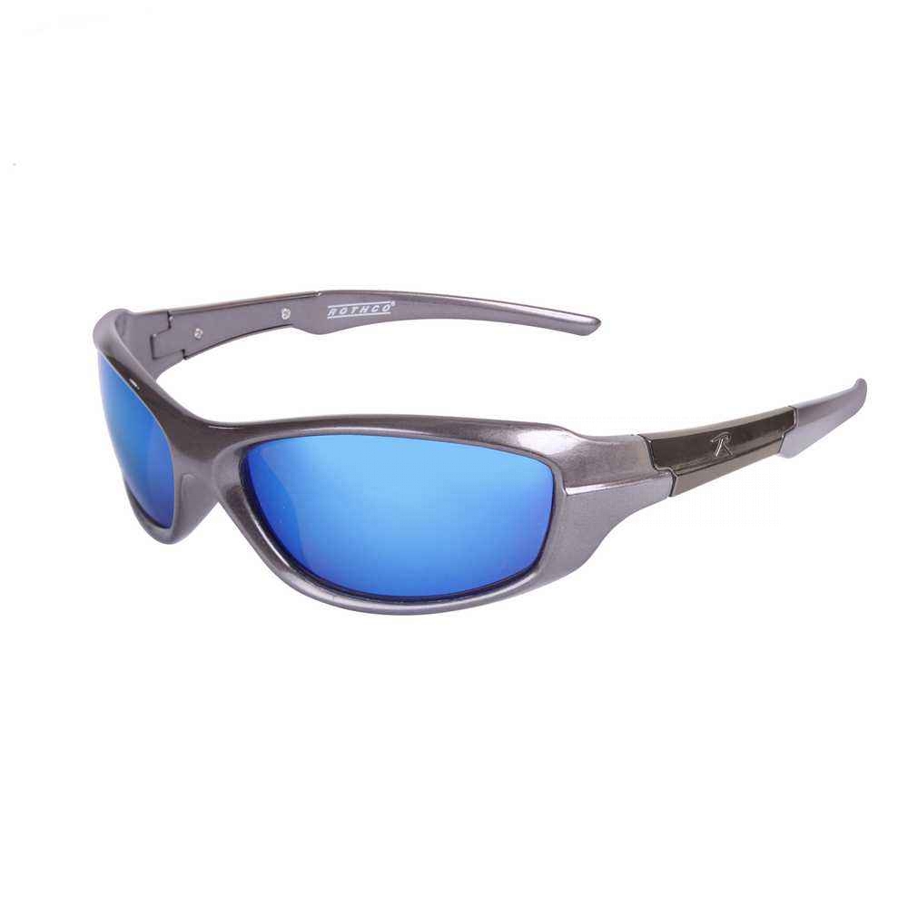 Очки защитные Rothco 9MM Sunglasses Blue/Mirror (4356)