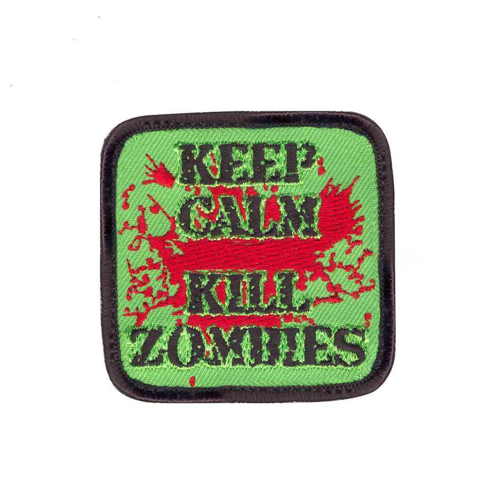 Нашивка Rothco "Keep Calm Kill Zombies" Morale Patch