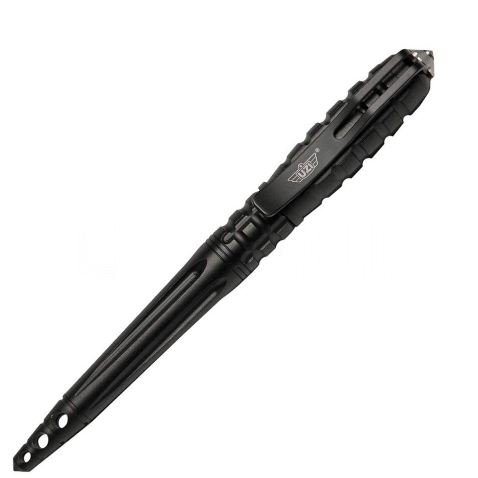 Ручка тактическая UZI Tactical Defender Pen w/Glassbreaker #12 Black