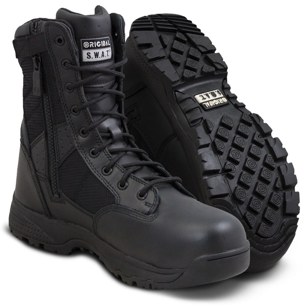 Ботинки мембранные Original Swat Metro 9" WP Safety Side-Zip 129101 Black