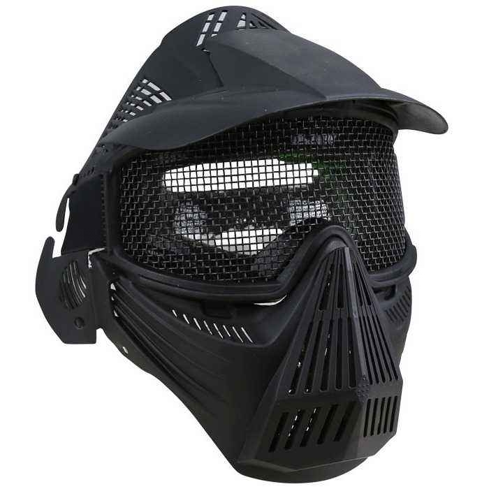 Маска защитная Kombat UK Full Face Mesh Mask - Black