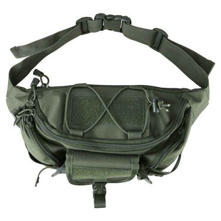 Сумка поясная тактическая Kombat UK Tactical Waist Bag - Olive Green