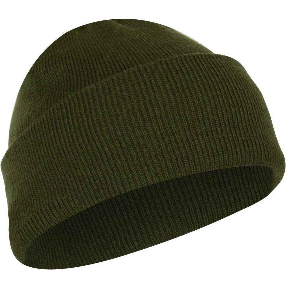 Шапка Акриловая Rothco Deluxe Fine Knit Watch Cap Olive