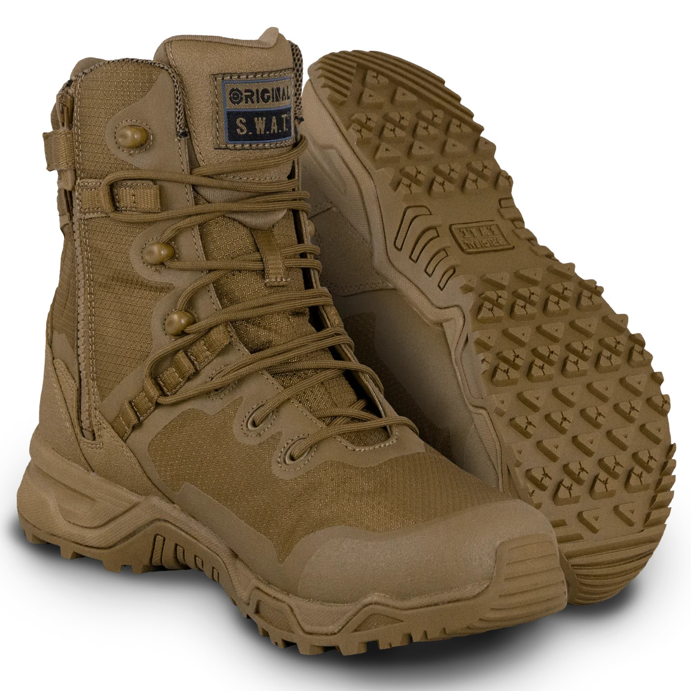 Ботинки тактические Original Swat Alpha Fury 8" Size-Zip 177503 Coyote