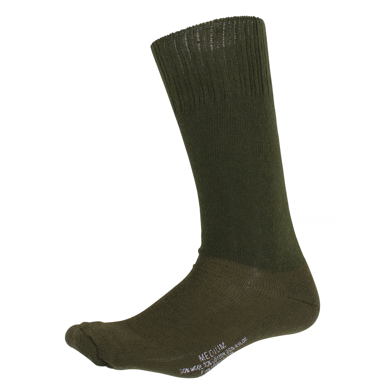 Носки военные Rothco G.I. Irregular Cushion Sole Socks Olive