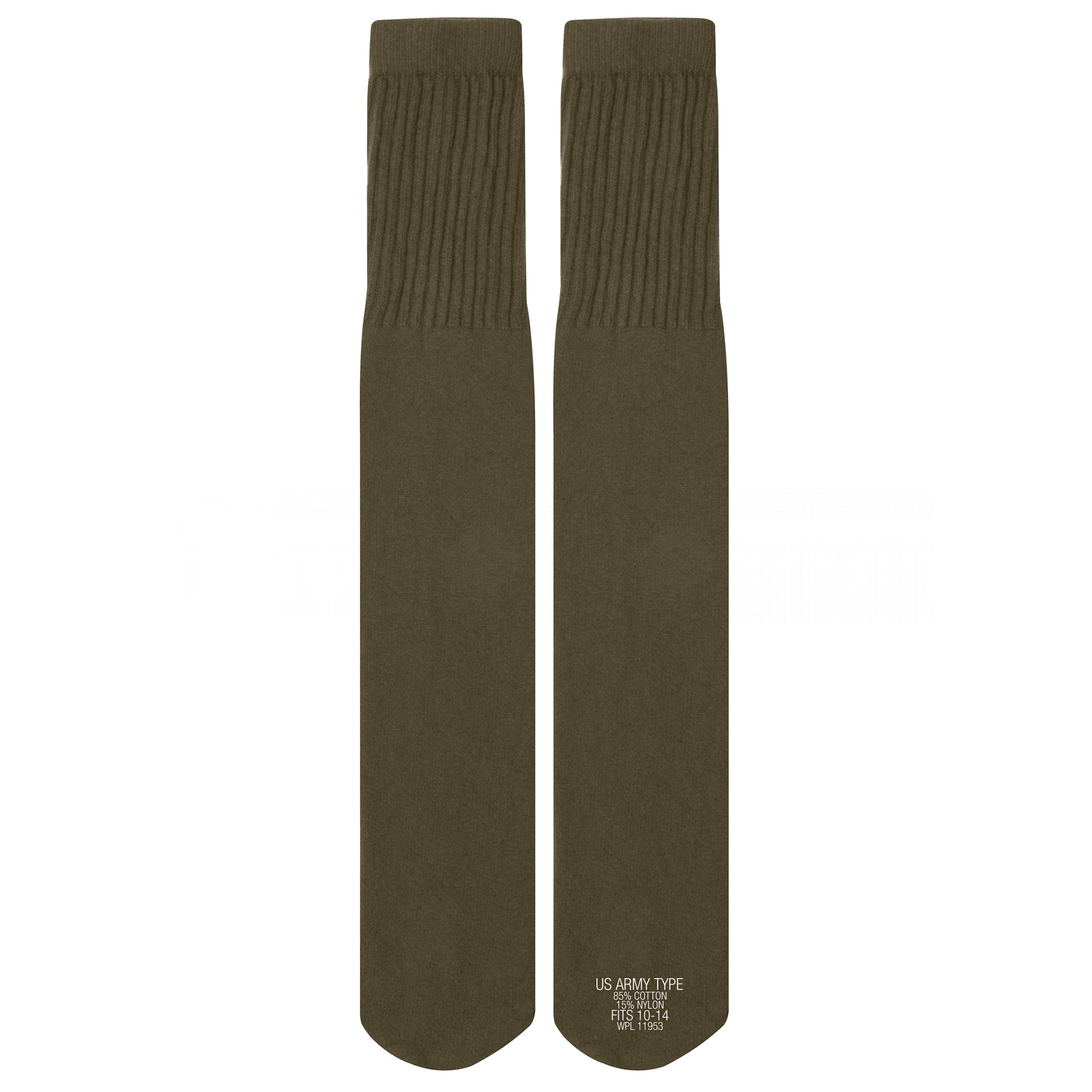 Носки армейские Rothco G.I. Style Tube Socks Olive