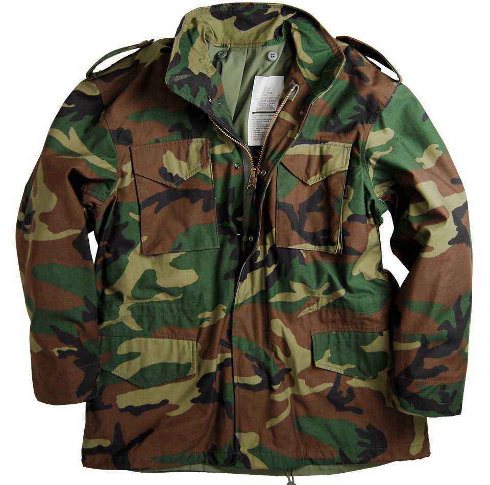 Куртка ALPHA IND M-65 WDL Camo без подстежки