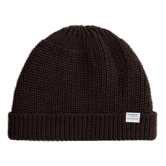 Шапка Alpha Industries Essential Watch Cap Chocolate