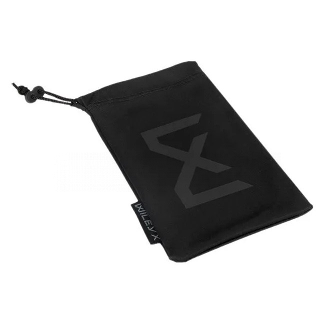 Чехол - салфетка для очков Wiley X Microfiber Bag w/ Drawstring Черный - DN900