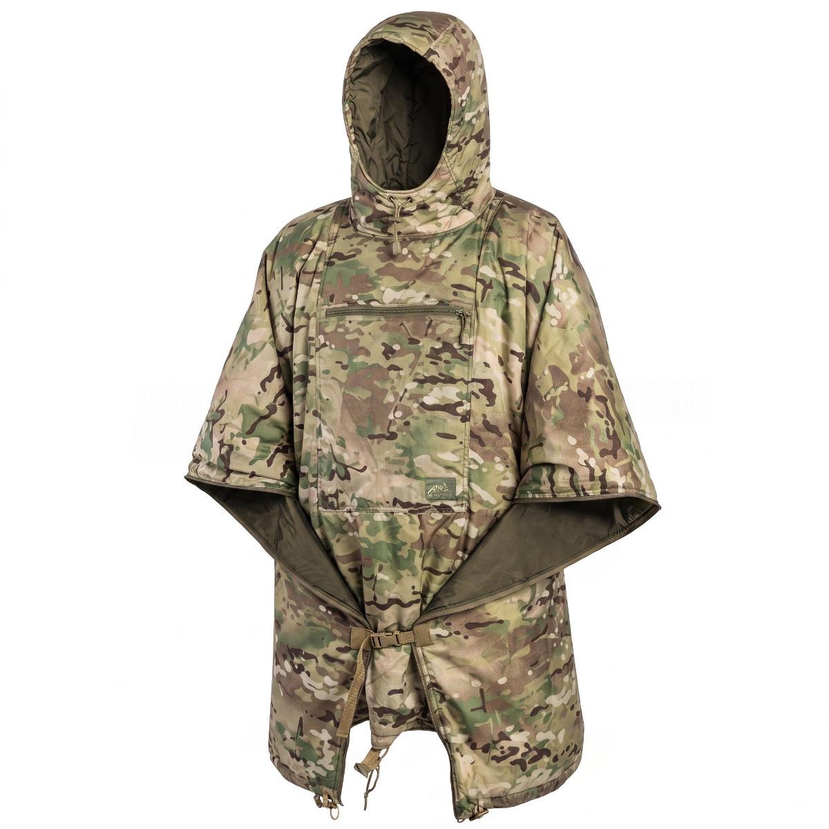 Многофункциональное пончо Helikon-Tex Swagman Roll Poncho Nylon - MultiCam