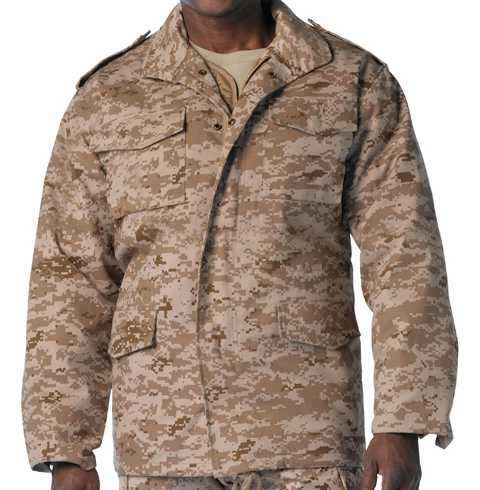 Куртка UF Rothco Camo M-65 Field Jacket Digital Desert с подстёжкой