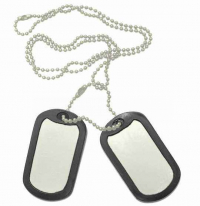 Жетоны армейские Rothco Dog Tag без набивки