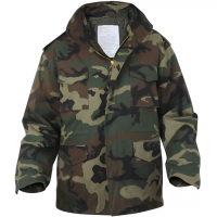 Куртка UF Rothco Camo M-65 Field Jacket Woodland с подстёжкой