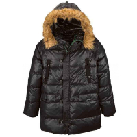 Куртка зимняя Alpha Industries N-3B Transmitter Parka Black