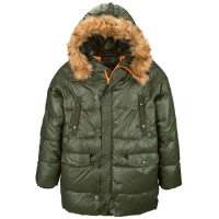 Куртка зимняя Alpha Industries N-3B Transmitter Parka Sage