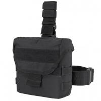 Подсумок набедренный Condor Drop leg Dump Pouch Black