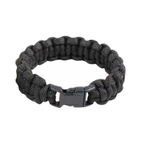 Браслет выживания Rothco Paracord - Black