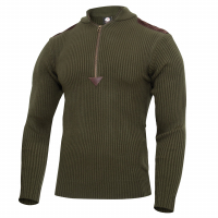 Свитер армейский Rothco Acrylic Commando w/Zipper Olive